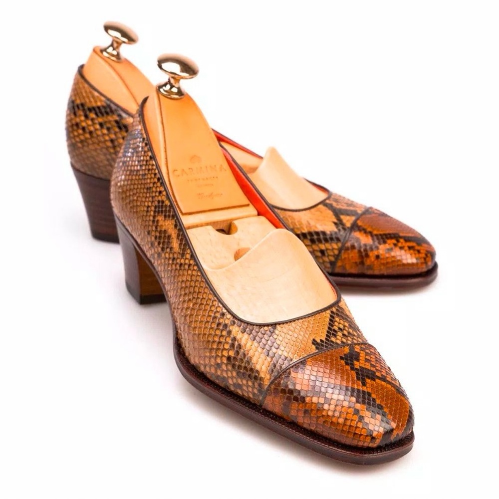 Carmina Shoemaker Python shoes